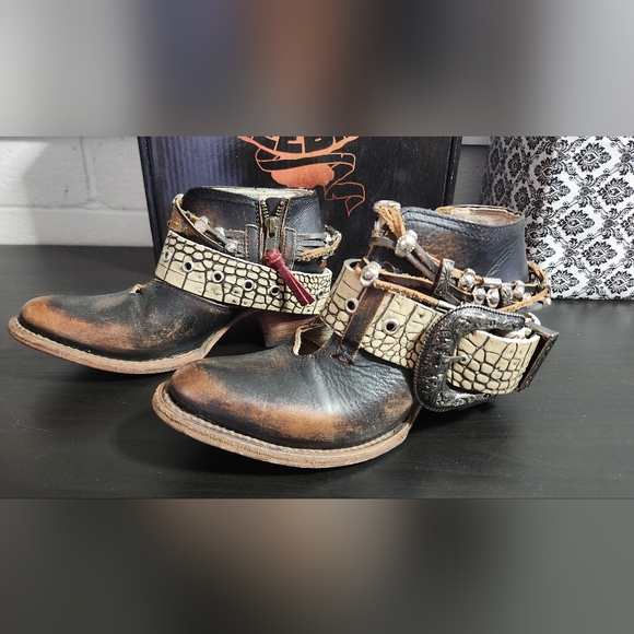 Freebirds - Saloons Black size 6 - Picture 2 of 5